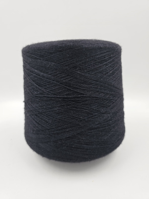 Пряжа Crystal, Biella Yarn, меринос, шелк, кашемир, цвет черный